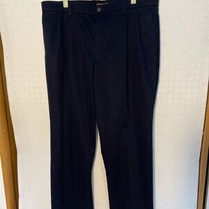 Cherokee Men Pleated Straight Dress/Casual Pants Black Size 36x 30